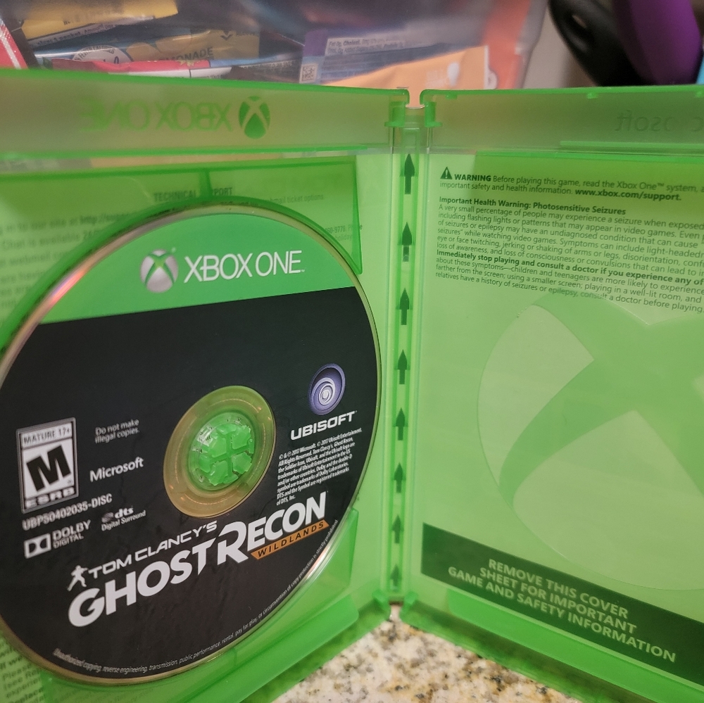 Xbox One game disc